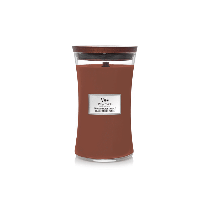 Smoked Walnut & Maple Large Candle