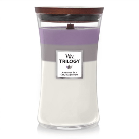 Trilogy Amethyst Sky Large Candle