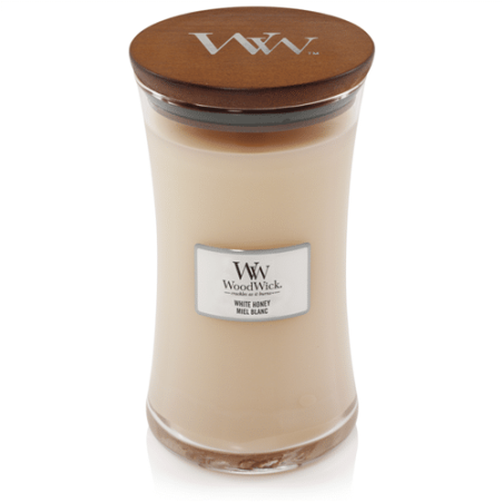 White Honey Large Candle